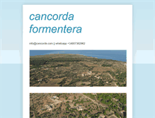 Tablet Screenshot of cancorda.com
